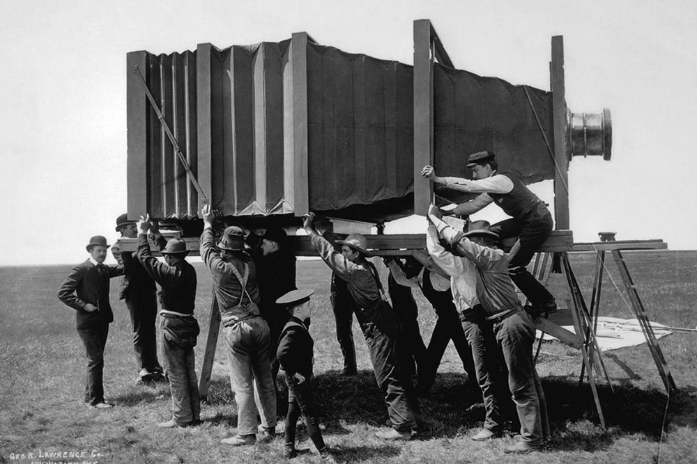 Giant camera