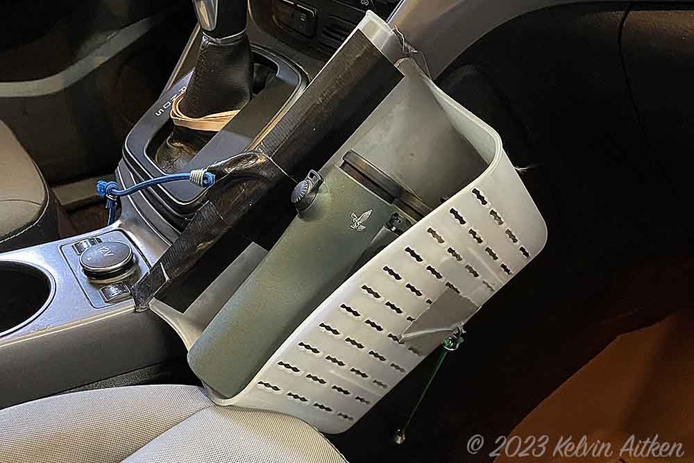binocular car caddy