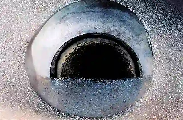 Blue Shark (Prionace glauca) Eye detail showing nictitating eyelid.